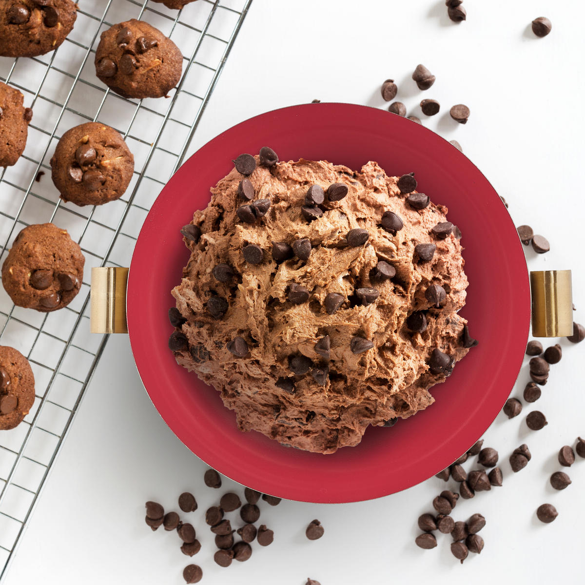 SERVIERSCHÜSSEL - Multicolor, Metall (15/20.5/8.5cm) - Relaxdays