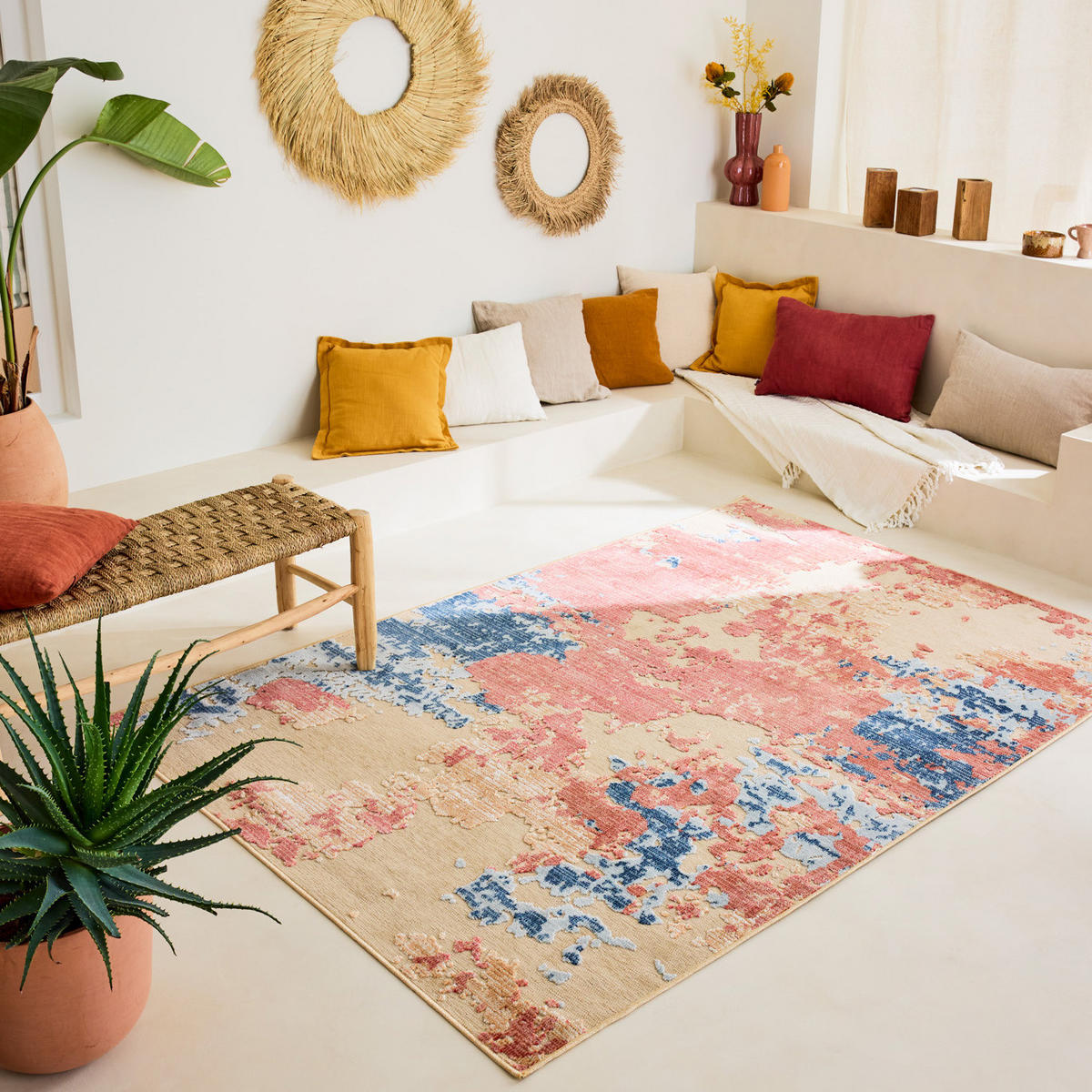 IN & OUTDOOR TEPPICH 228/340 cm GARDEN Beige - Beige, Textil (228/340cm) - Nazar Rugs