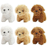 STOFFTIER 6-teiliges Set Hunde 12 cm - Multicolor, Textil (6/12cm)