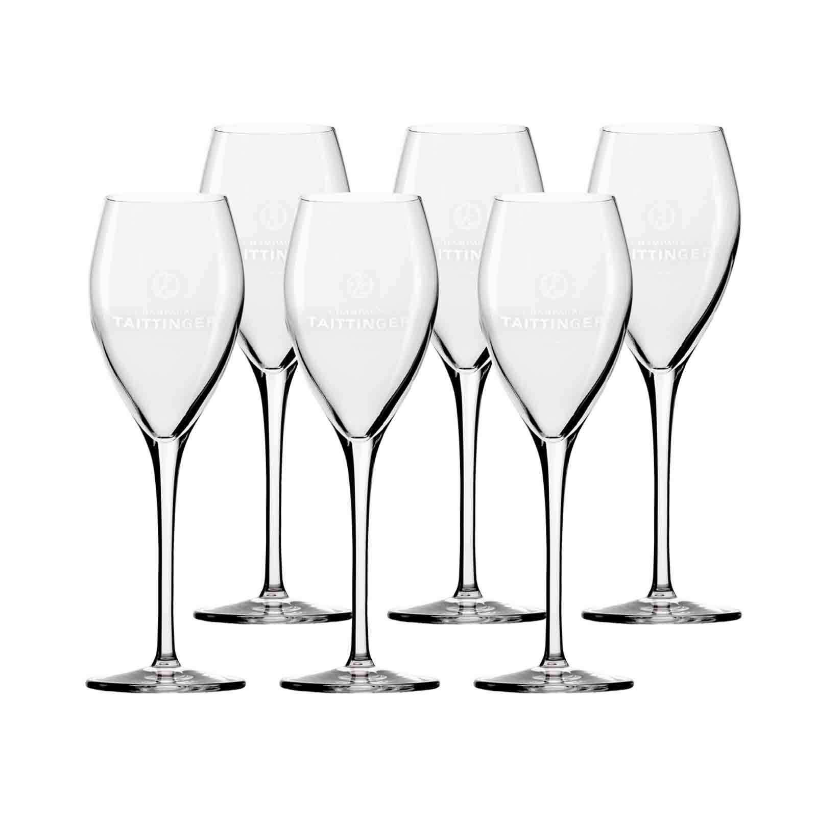 CHAMPAGNERGLÄSER Original transparent 145 ml 6er Set - Transparent, Glas (0.1L) - Stölzle Lausitz