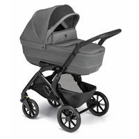 SPORT-KINDERWAGEN Dinamico Rover Kombi 3 in 1 | Anthrazit | Sportwagen | inkl. Babyschale & Auto-Kindersitz - Anthrazit, Textil (70/110cm) - Cam il Mondo del Bambino S.p.A.