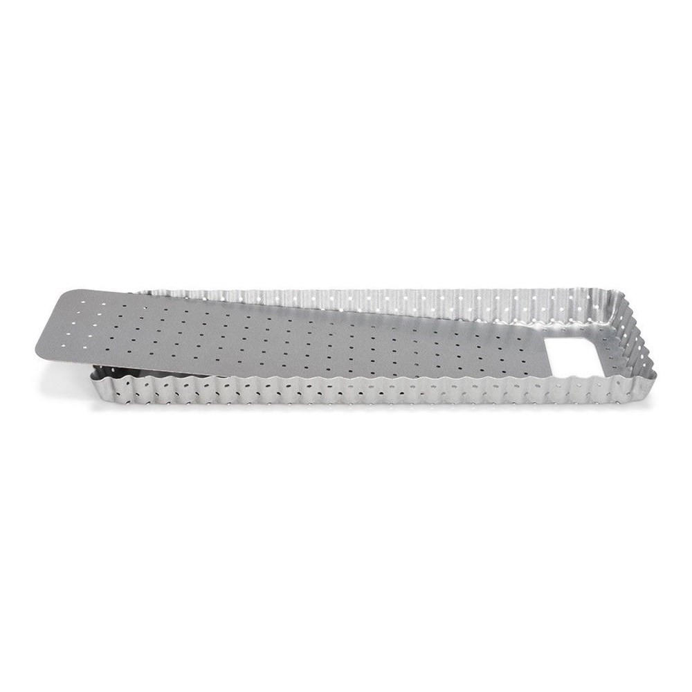 QUICHEFORM Silber 35/11/2 cm P03582 - Silberfarben, Metall (11/2/35cm) - Patisse 