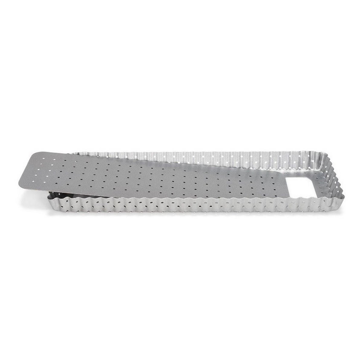QUICHEFORM Silber 35/11/2 cm P03582 - Silberfarben, Metall (11/2/35cm) - Patisse 