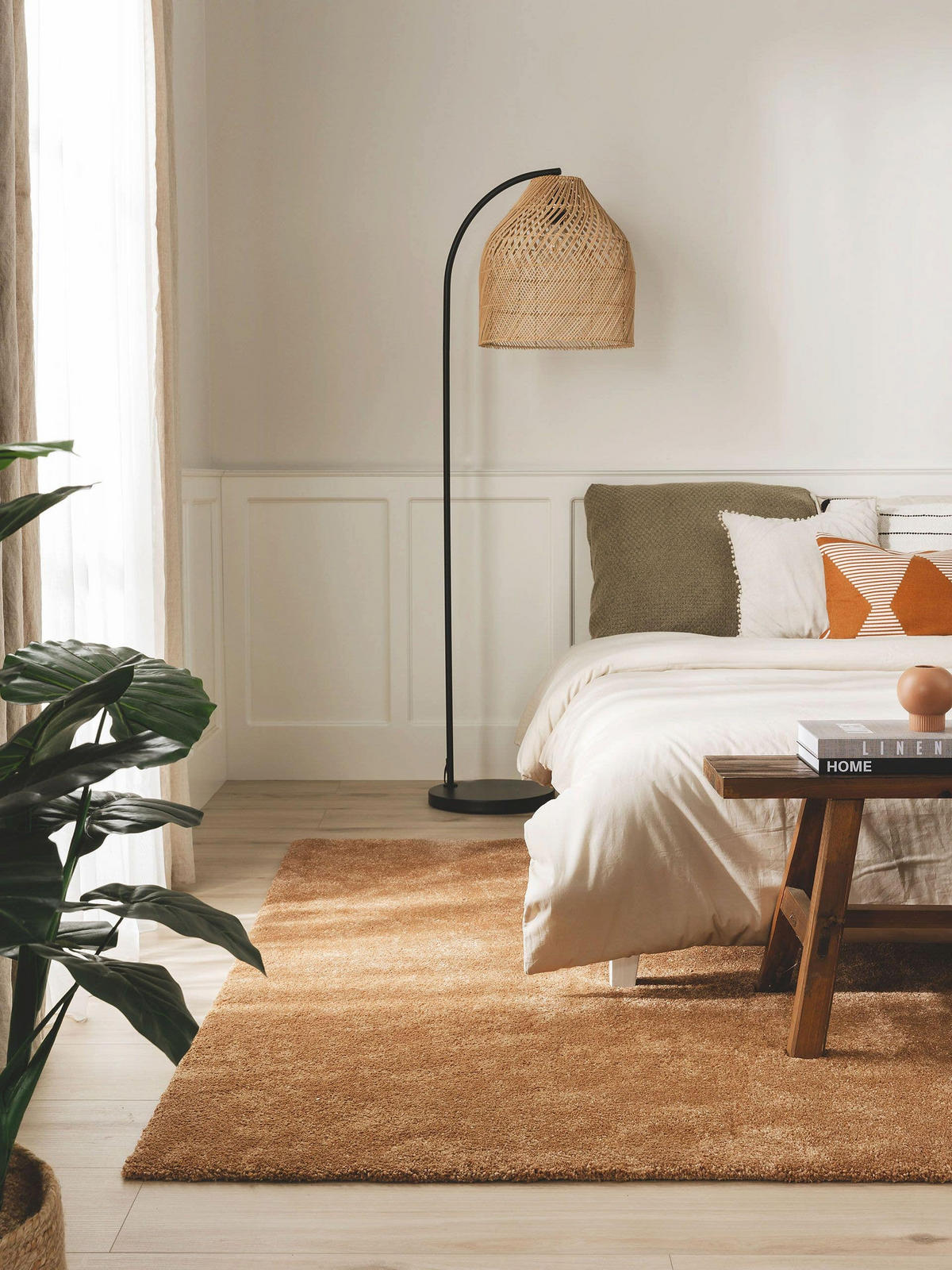 TEPPICH Tacoma Braun 80x150 cm - Braun, Textil (80/150cm) - benuta Nest