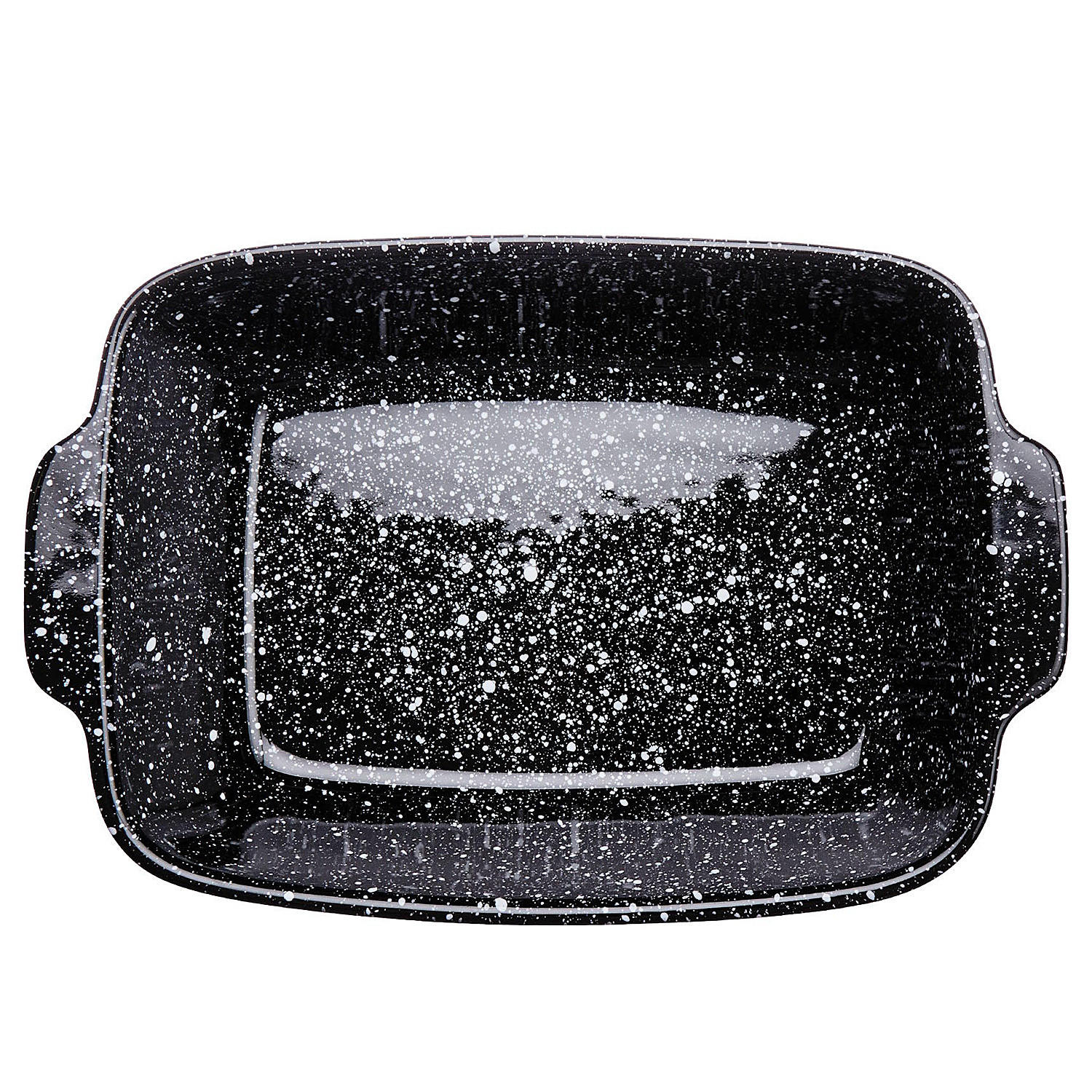 AUFLAUFFORM Au Gratin - Schwarz, Keramik (26/17/7cm) - Butlers