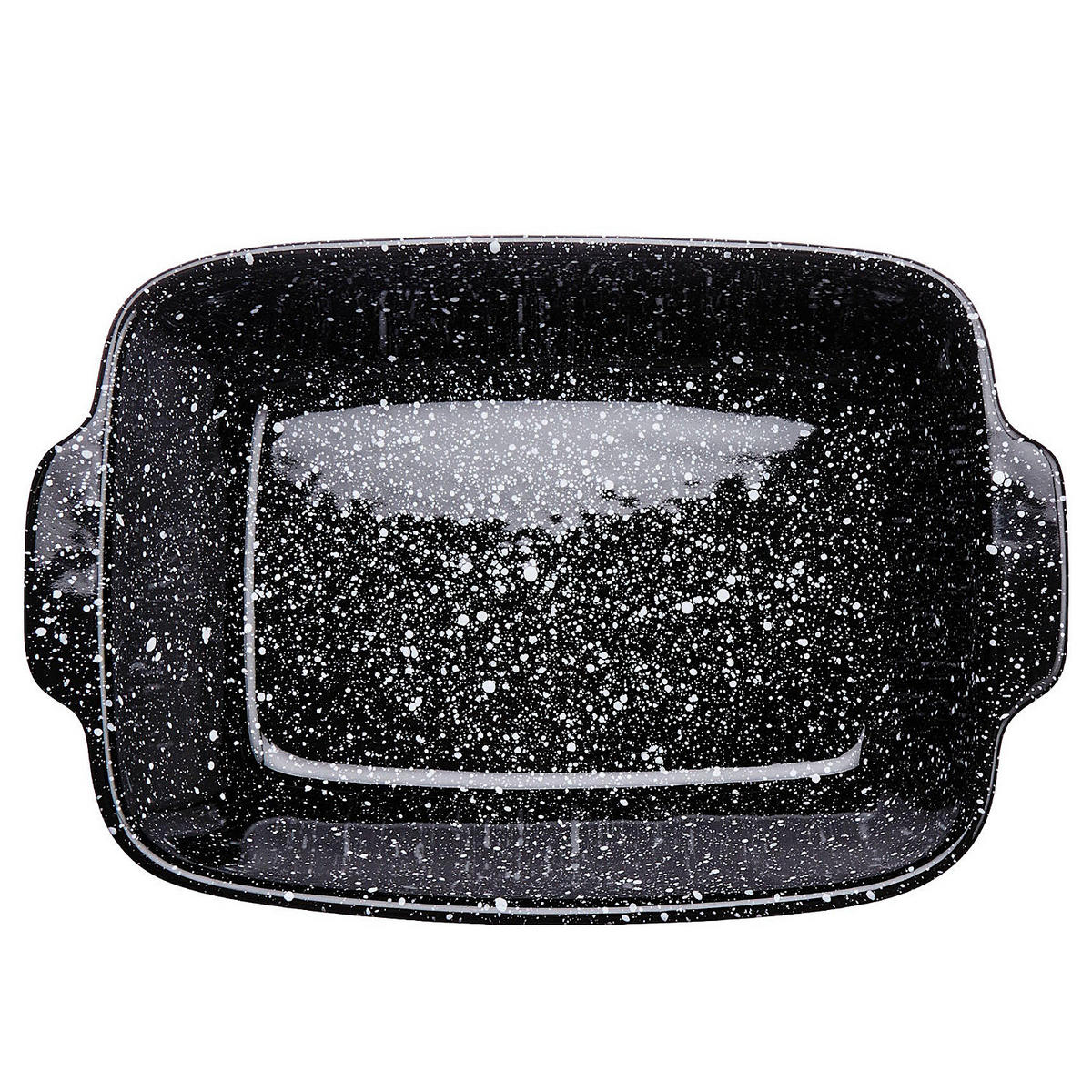 AUFLAUFFORM Au Gratin - Schwarz, Keramik (26/17/7cm) - Butlers