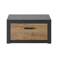 GARDEROBENBANK I11 Fresko Grau & Kastanie 80/43/42 cm - Kastanienfarben, Holzwerkstoff (80/43/42cm) - Livojo