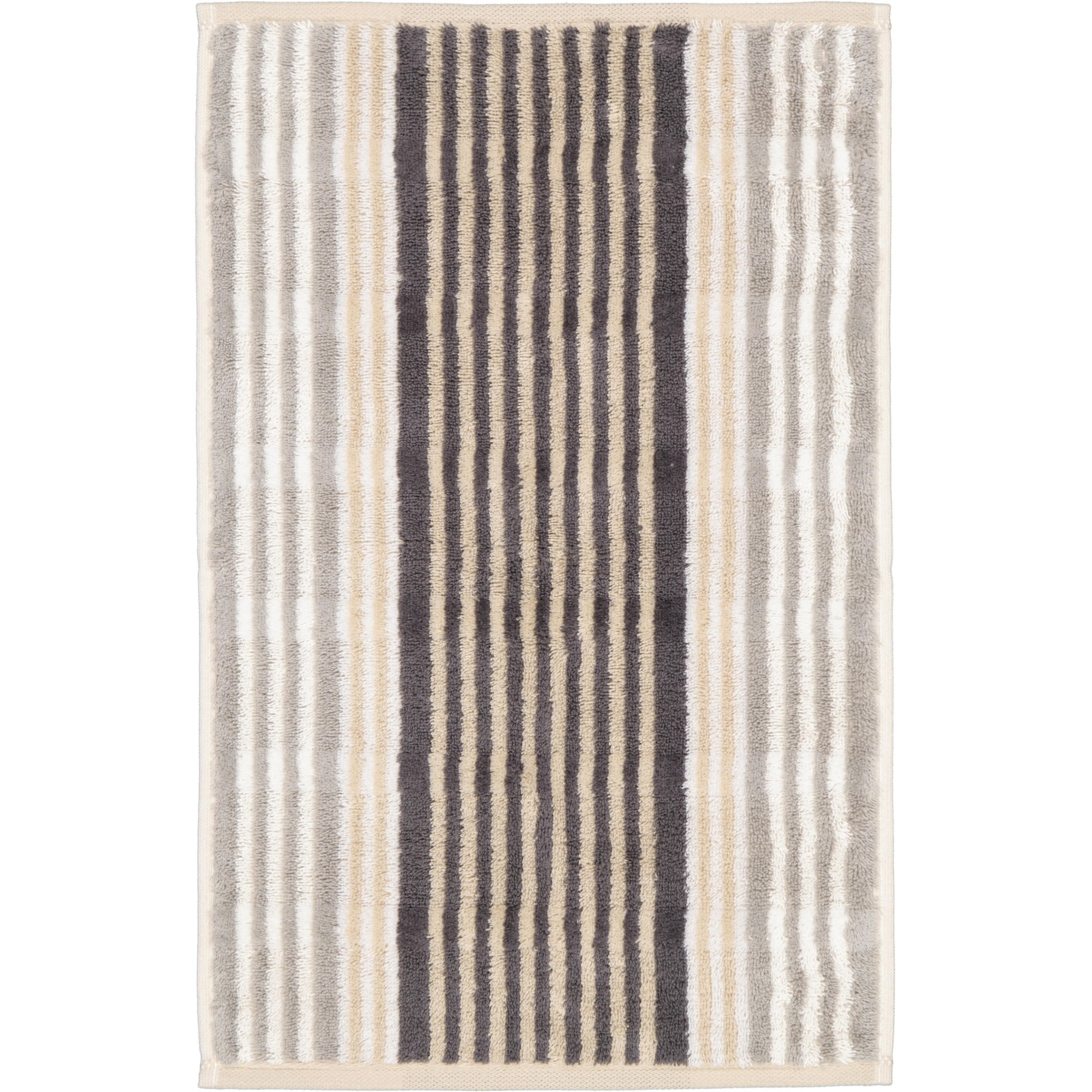 HANDTÜCHER NOBLESSE HARMONY STREIFEN 1085 NATUR - 37 - Beige, Textil (30/50cm) - Cawoe