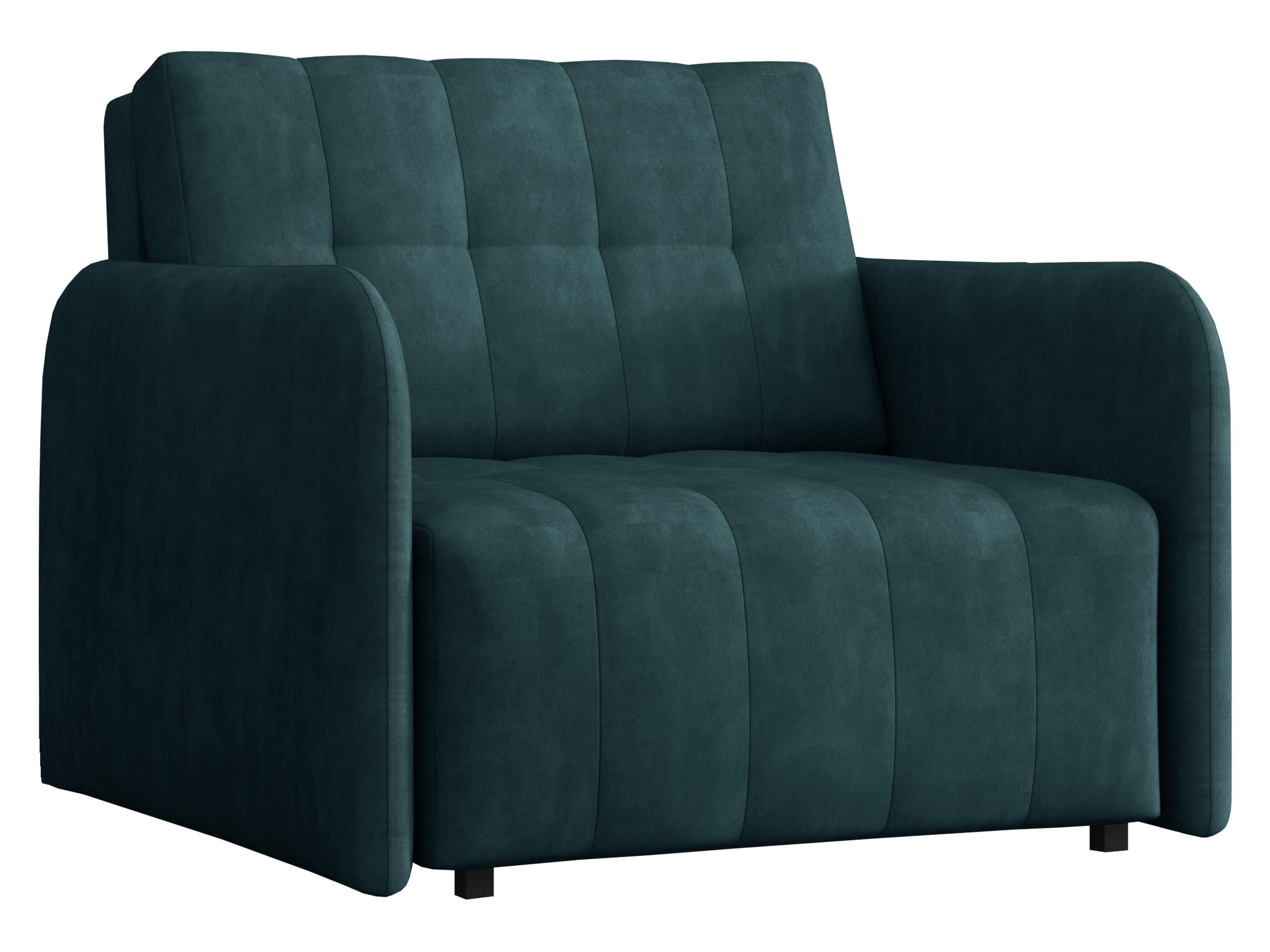 SCHLAFSOFA Viva Grand I - Türkis/Schwarz, Holz/Kunststoff (98/85/95cm) - MIRJAN24