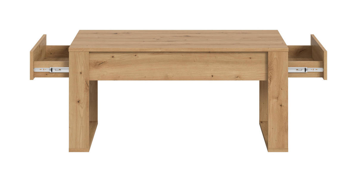 COUCHTISCH MALMÖ (B/H/T: ca. 110/52/60 cm) in Artisan Oak Nachbildung/Artisan Oak Nachbildung - Eiche Artisan, Holzwerkstoff (60/110/52cm)