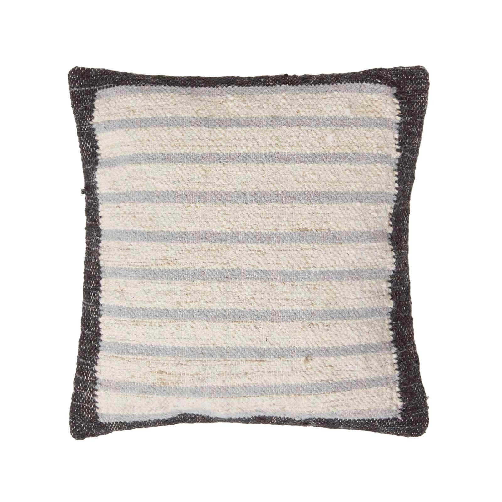 Homescapes Kelim-Kissen Creme 45x45 cm