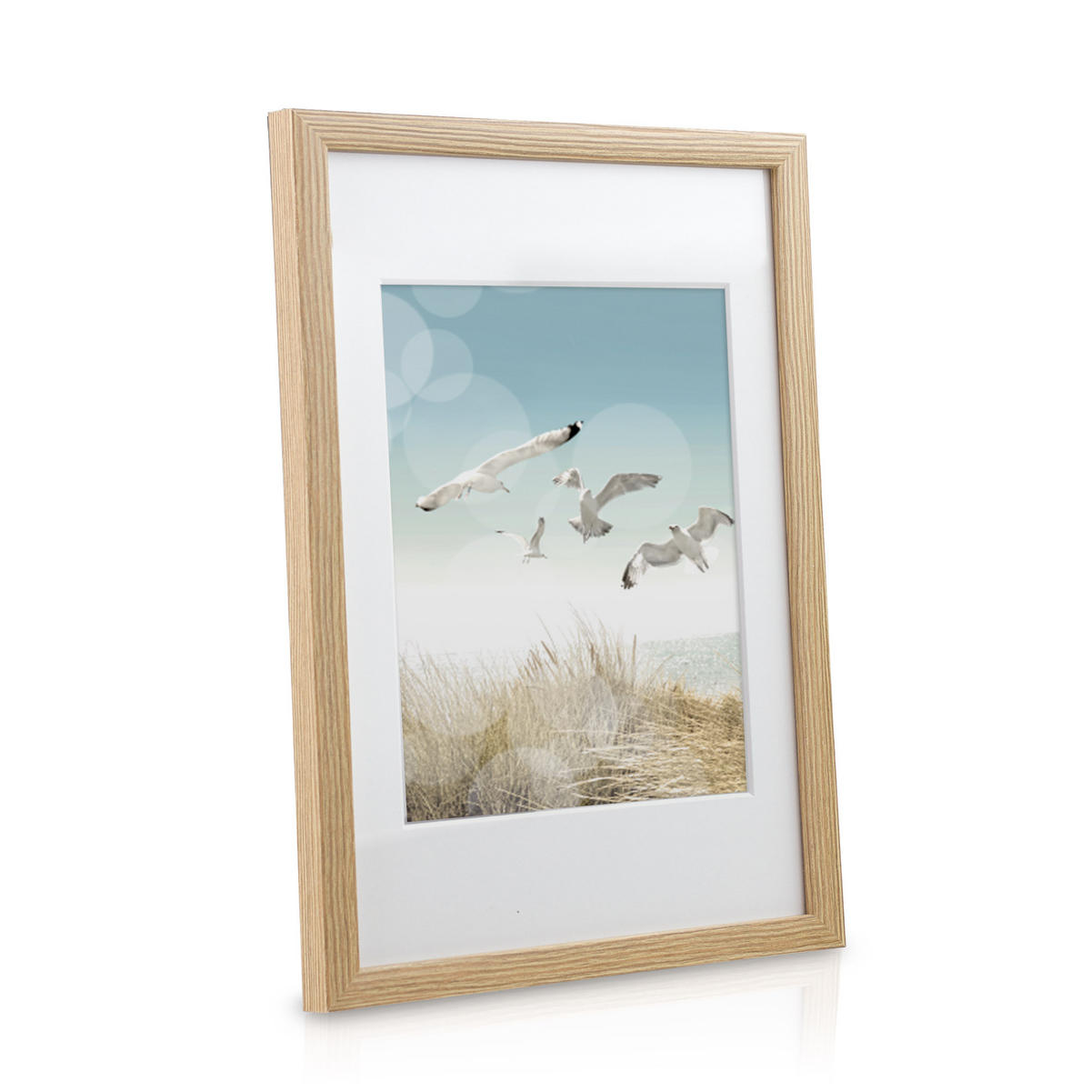 BILDERRAHMEN Ocean MDF Eiche (12tlg) - Eichefarben, Holzwerkstoff (24/21/24cm) - BoMoe