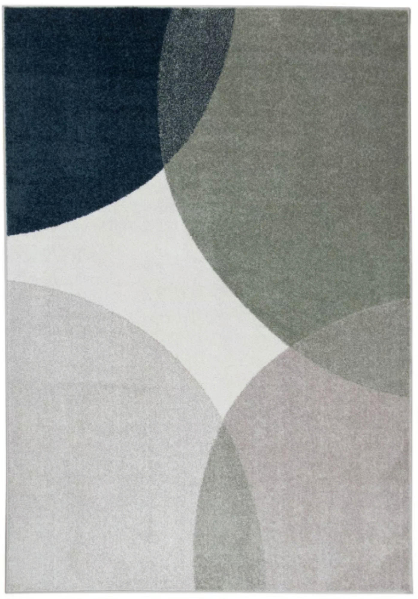 TEPPICH modern Flachgewebe DORY Grün 133 x 190 cm - Grün, Textil (133/190cm) - Novatrend