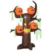 HALLOWEEN-DEKORATION Schwarz 180.0/80.0/240.0cm - Schwarz, Textil (80/240/180cm)
