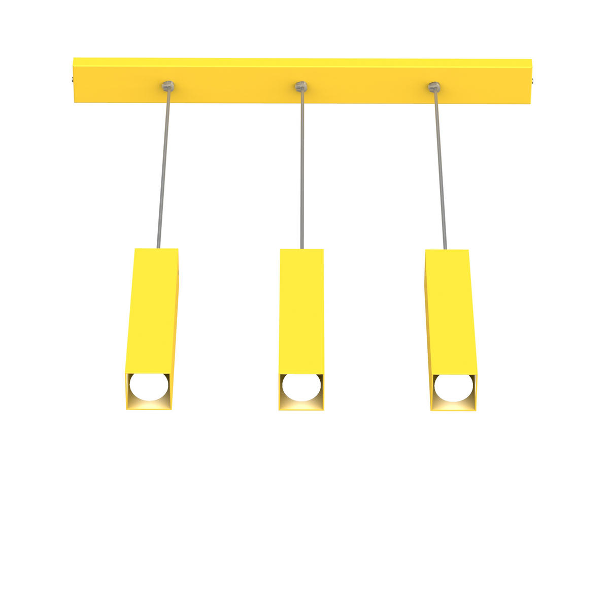 HÄNGELEUCHTE - Gelb, Metall (6/50/30cm) - Lumicom