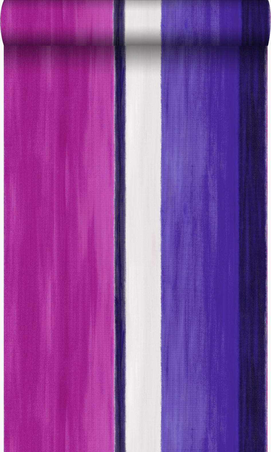 TAPETE Streifen 53 cm x 10.05 m - Pink, Papier (53/1000cm) - Origin Wallcoverings