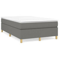 POLSTERBETT Raber 120/203 cm - Grau, Holzwerkstoff (120/200cm) - Nettlife