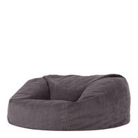 RIESENSITZSACK Flauschig Soul - Grau, Kunststoff (130/57/116cm) - icon