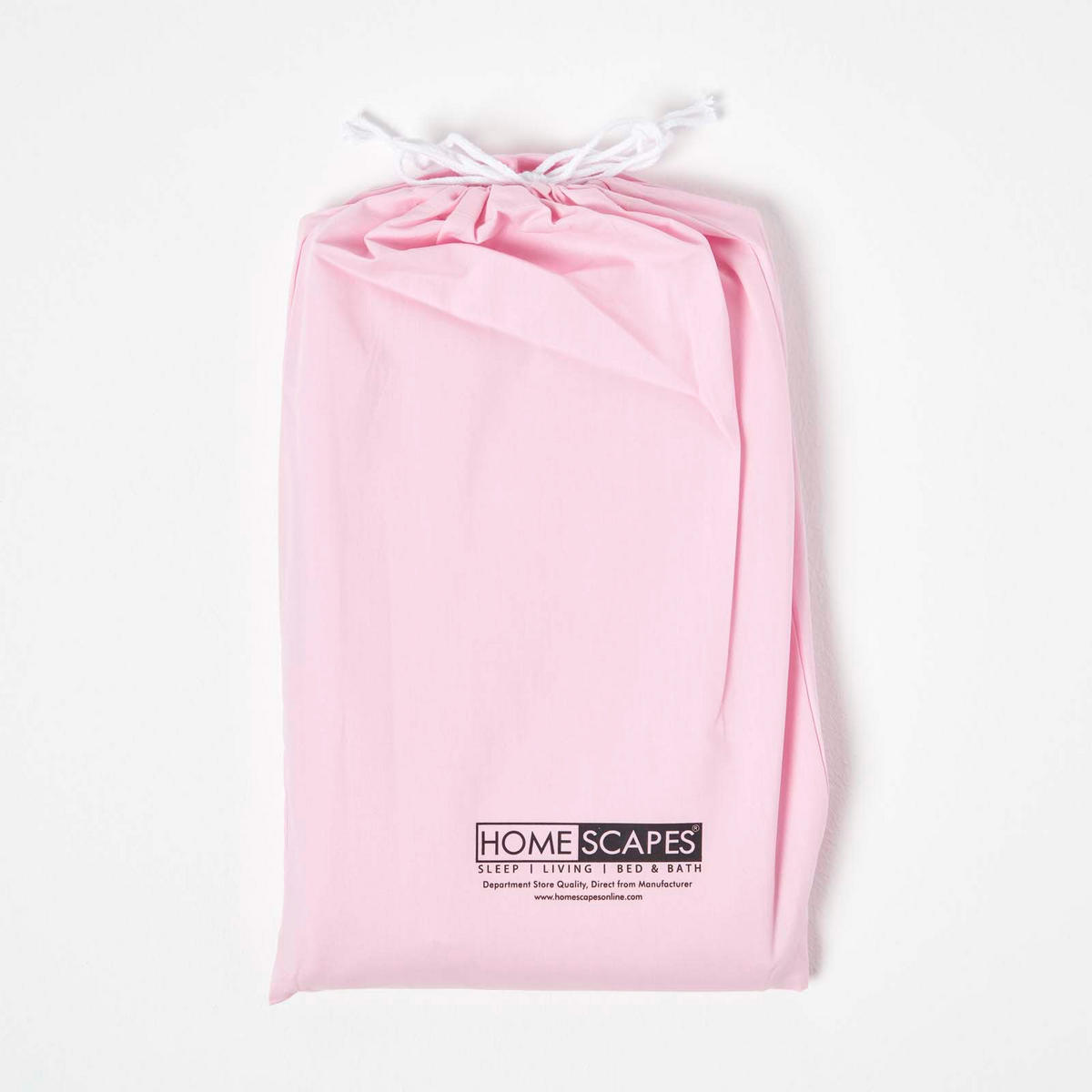 BABY-SPANNBETTLAKEN 2er-Set, Ägyptische Baumwolle, 60/120 cm - Rosa, Textil (60/120cm) - Homescapes