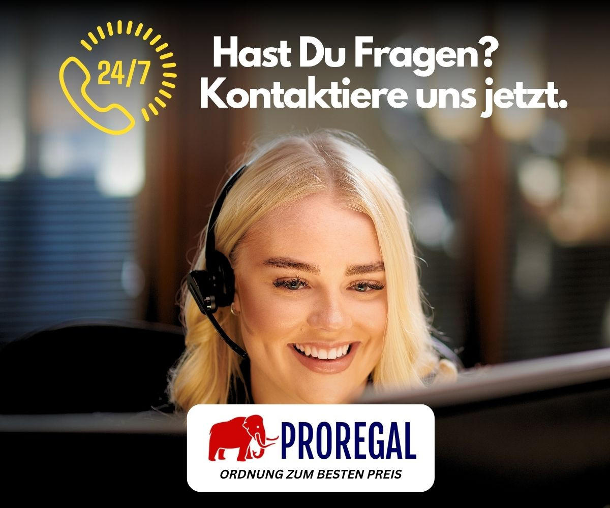 SCHWERLASTREGAL Taurus 180x120x60 cm Fachlast 175 kg Schwarz - Schwarz, Metall (120/180/60cm) - PROREGAL