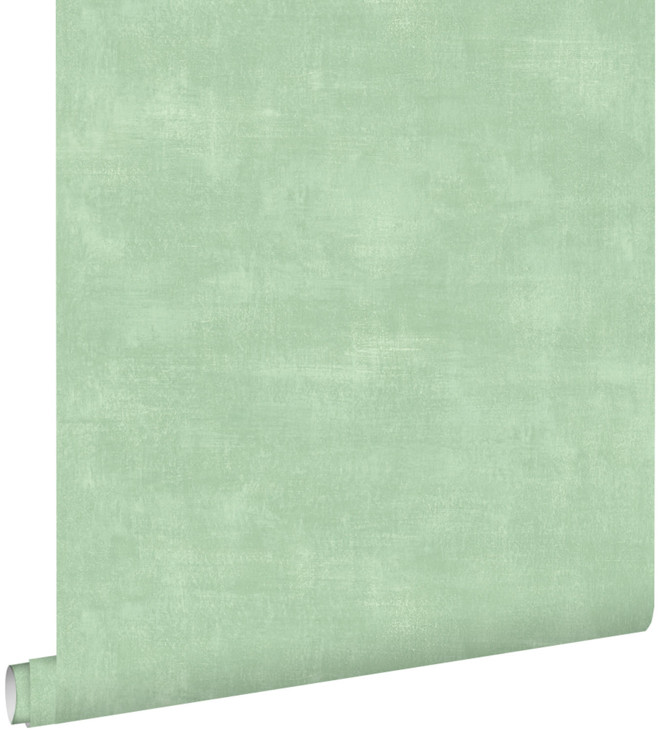 TAPETE Betonoptik 53 cm x 10.05 m - Grün, Papier (53/1000cm) - ESTAhome