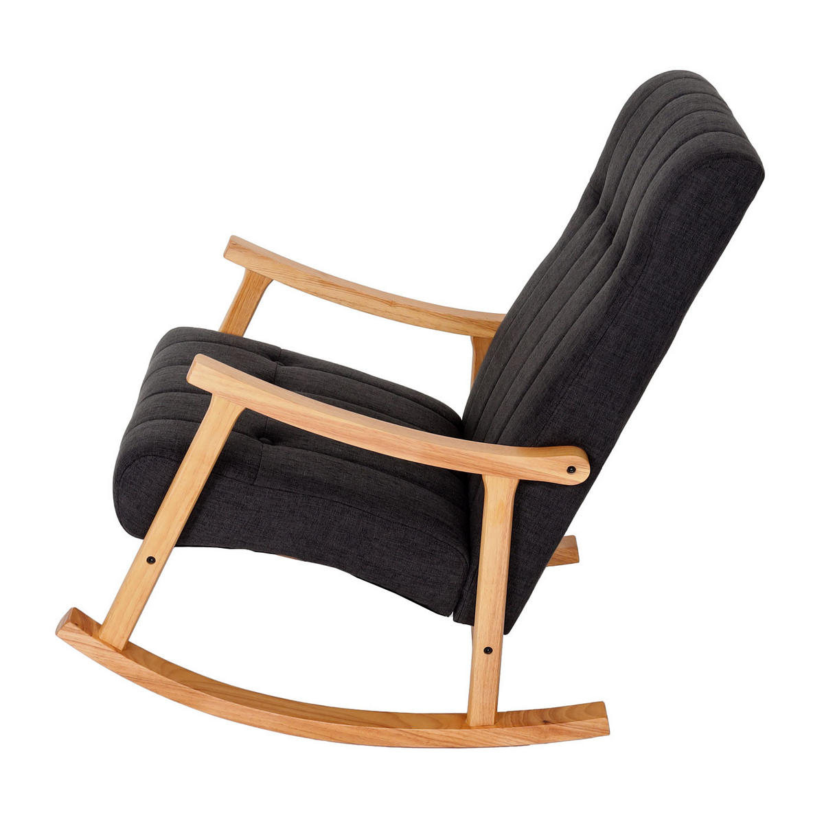 SCHAUKELSTUHL Grau - Grau, Holz (62/97/82cm) - MCW