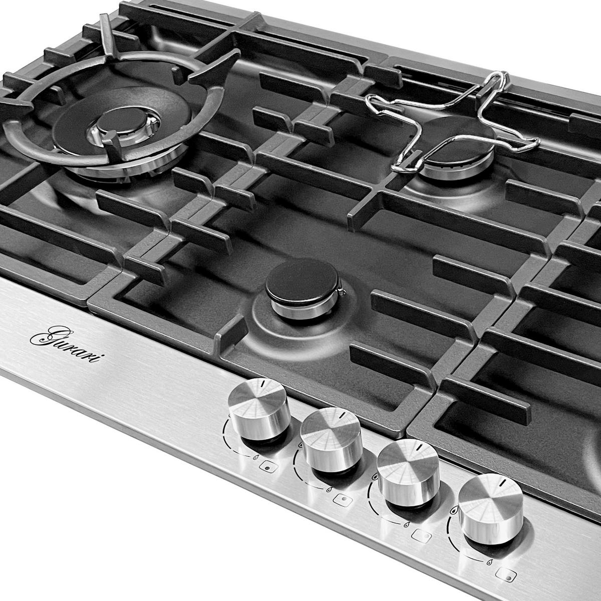 EINBAU-BACKOFEN 60 cm EH 6338 s+TY 905 VPGC Gas-Kochfeld 90 cm - Schwarz, Metall (59.4/59.4/55.6cm) - Kaiser Küchengeräte