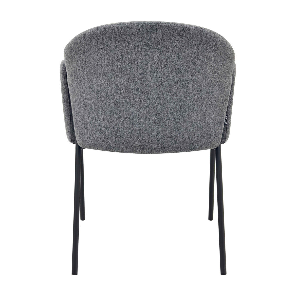 STÜHLE 2-tlg., Grau - Grau, Holz (60/78/70cm) - Oviala