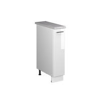 LEKÁRENSKÁ SKRINKA Fame-Line, Biely vysoký lesk/biely, 20 cm, AP Marble - biela/biela s vysokým leskom, kompozitné drevo (20/82/60cm) - Vicco