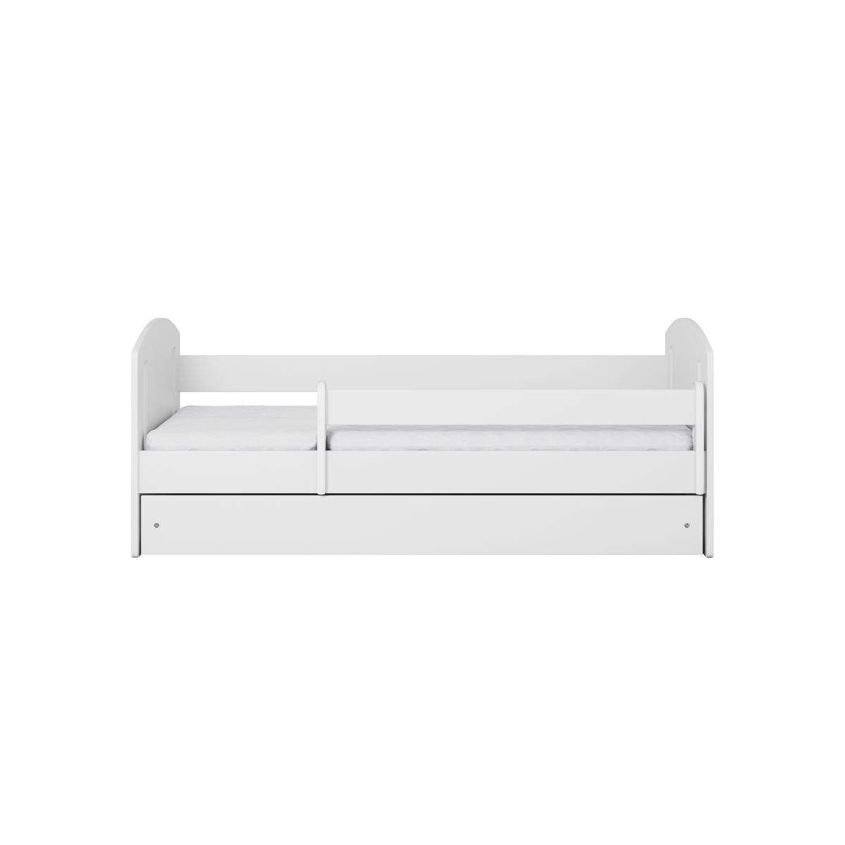 KINDERBETT CLASSIC II mit Schublade ohne Matratze 90/65/164 - Weiß, Holzwerkstoff (80/160cm) - RAUMHIRSCH FURNITURE