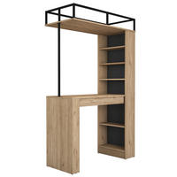 ESSTISCH jacob Braun - Braun, Holz (120/56/199cm) - Habitat Garten