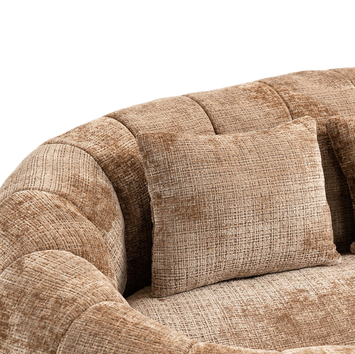 SITZSACK Loungesessel 150 x 95 x 63 cm Chenille Coffee - Braun, Kunststoff (95/63/145cm) - Beauniv