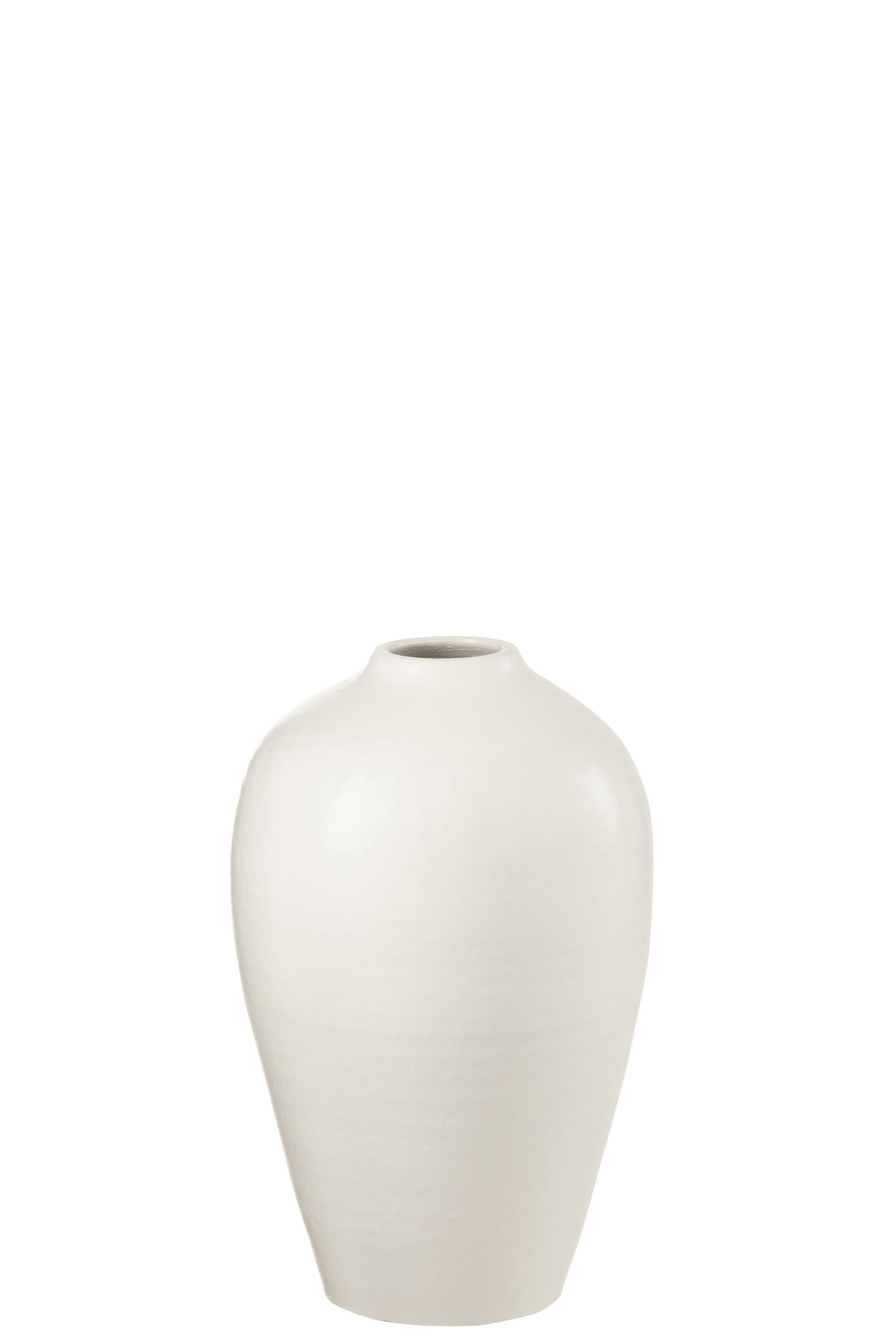 VASE YING - Töpferei - Weiß - S - 35 cm hoch - Weiß, Keramik (35cm) - J-Line