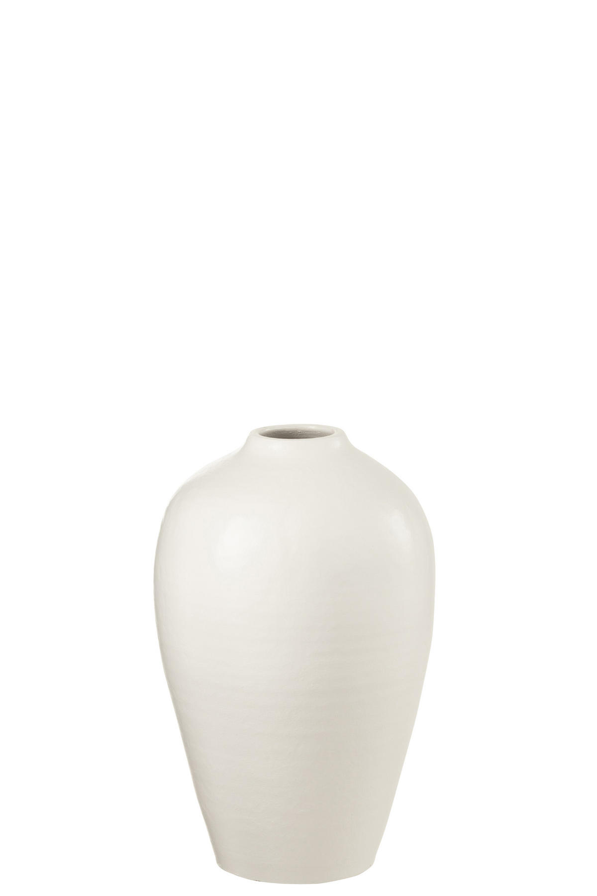 VASE YING - Töpferei - Weiß - S - 35 cm hoch - Weiß, Keramik (35cm) - J-Line