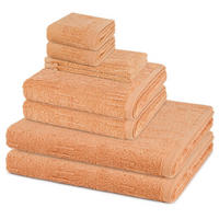 FROTTIERSET Premium 8-teilig - Orange, Textil (50/100cm) - Ross