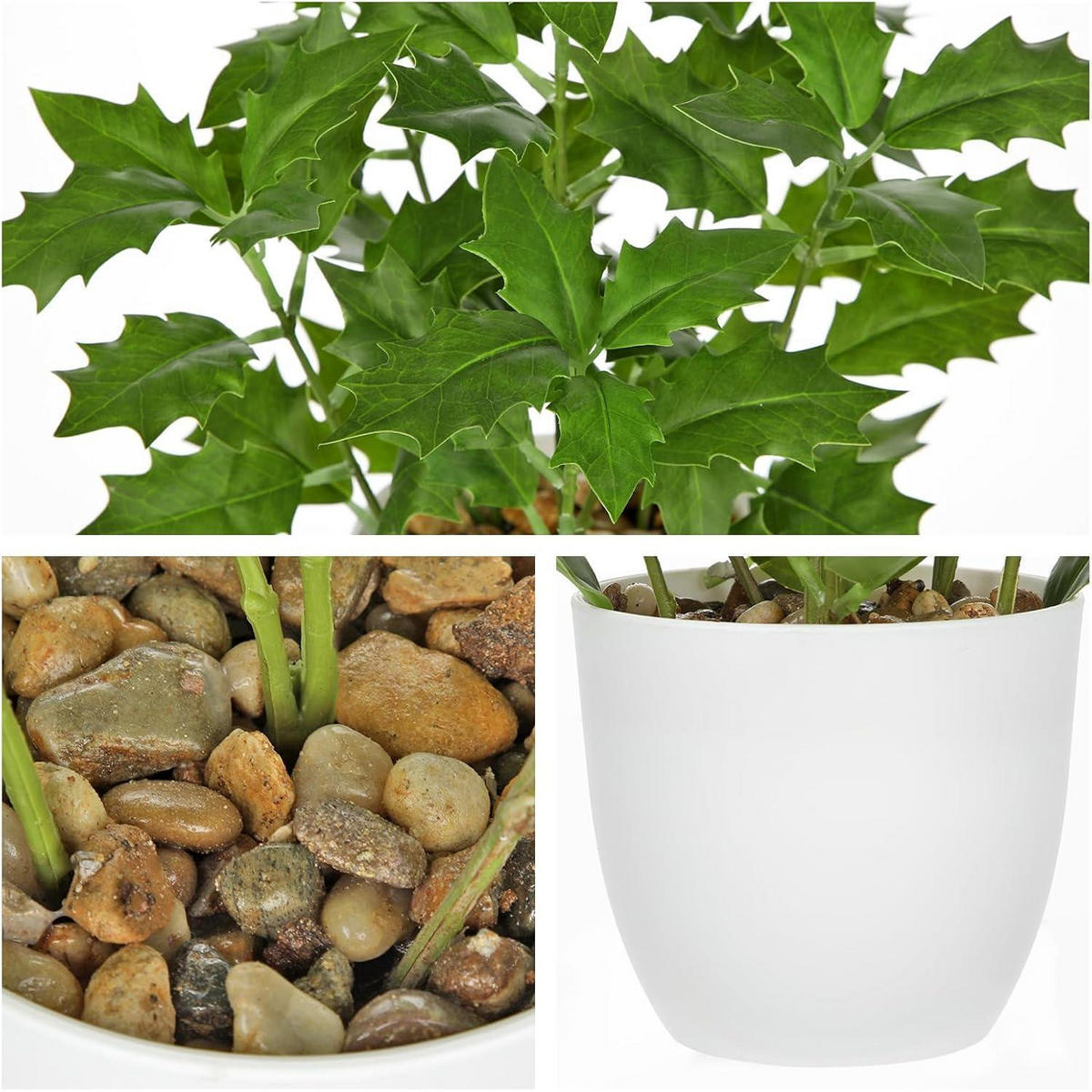 KUNSTPFLANZE Ficus 25 cm - Grün, Kunststoff (25cm)