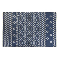 TEPPICH Blau Weiß Araber (120 x 180 x 1 cm) - Multicolor, Textil (120/180cm) - DKD Home Decor
