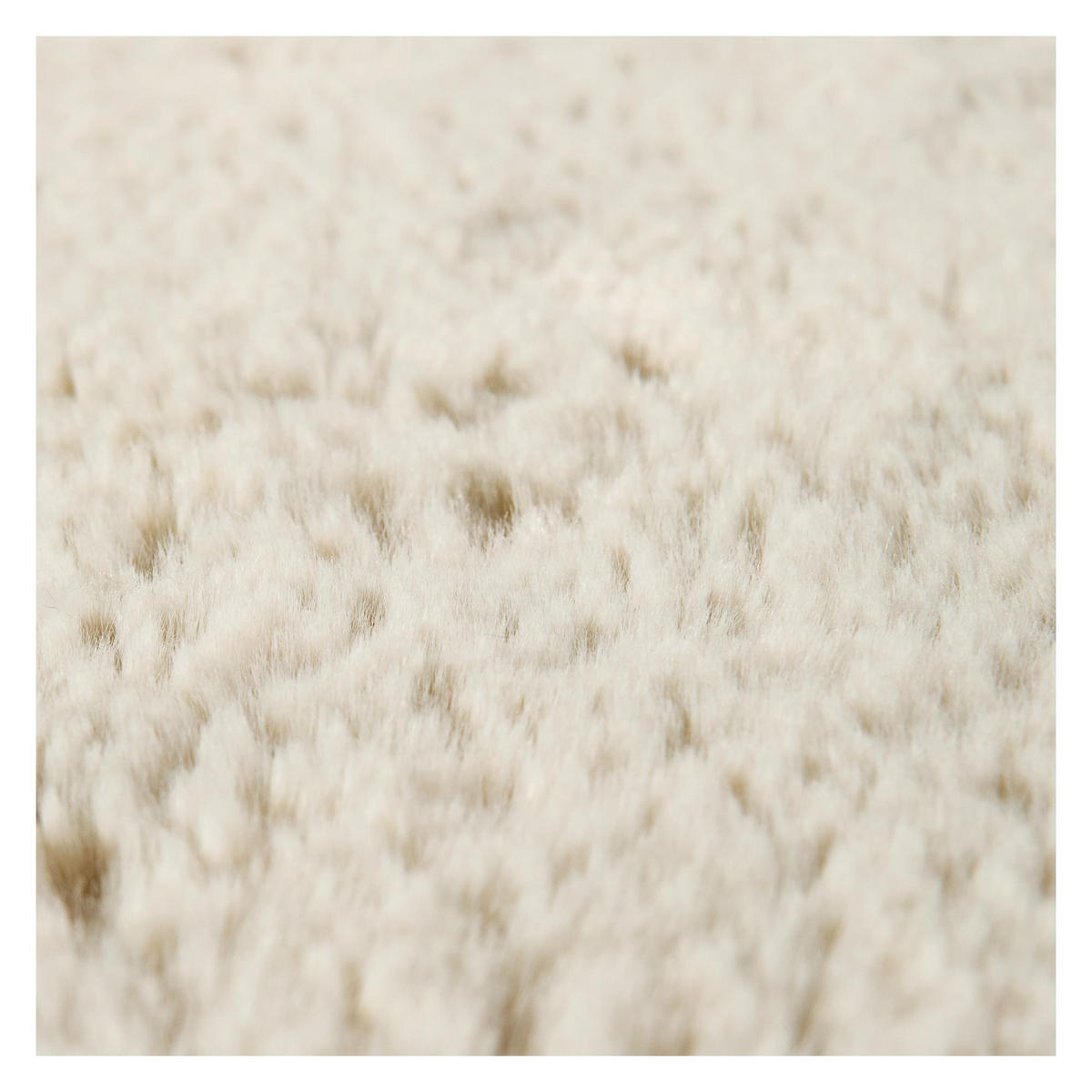 TEPPICH Eddy elfenbein diameter 160 cm - Weiß, Textil (160/160cm) - Vivaraise