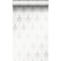 TAPETE grafische Form 53 cm x 10.05 m - Weiß, Papier (53/1000cm) - Origin Wallcoverings
