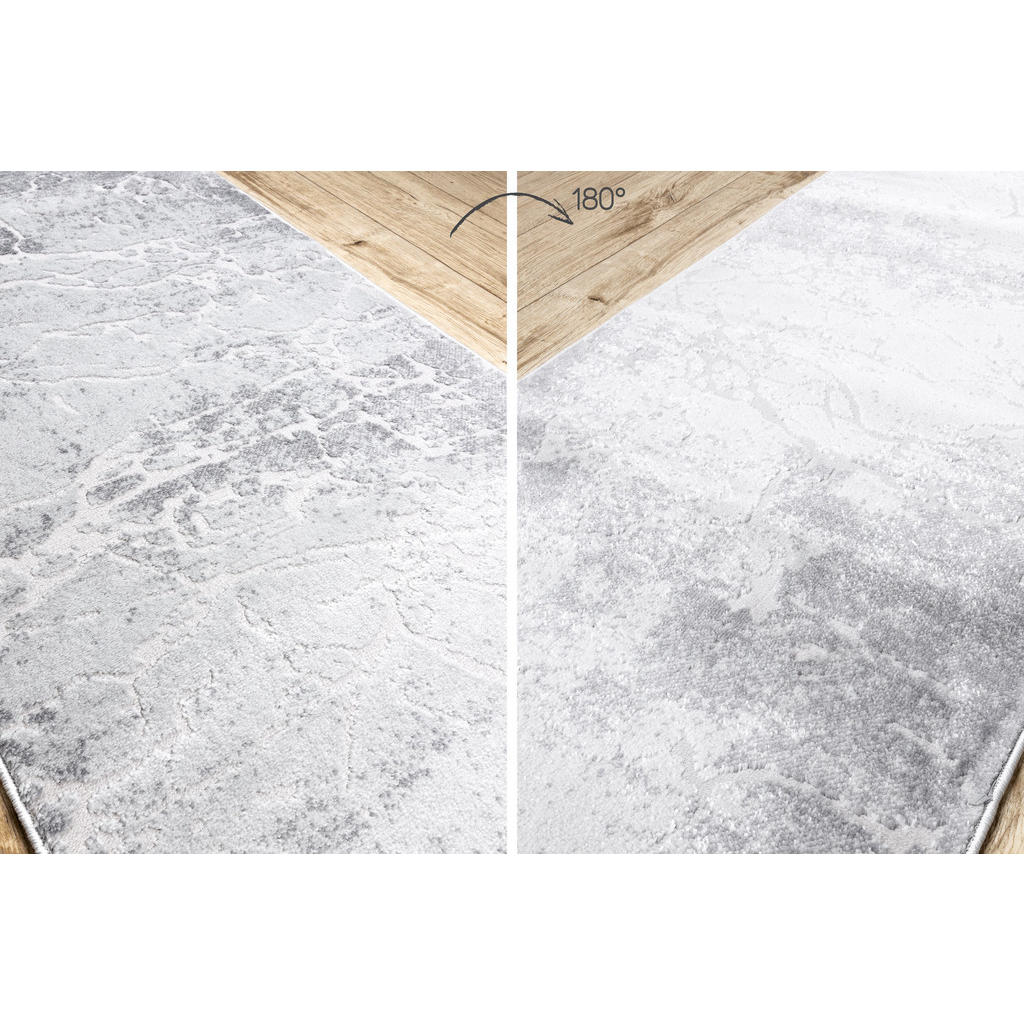 Thumbnail - rugsX Läufer, Grau, Textil, Rechteckig, 70x410 cm, Teppiche & Böden, Teppiche, Teppichläufer