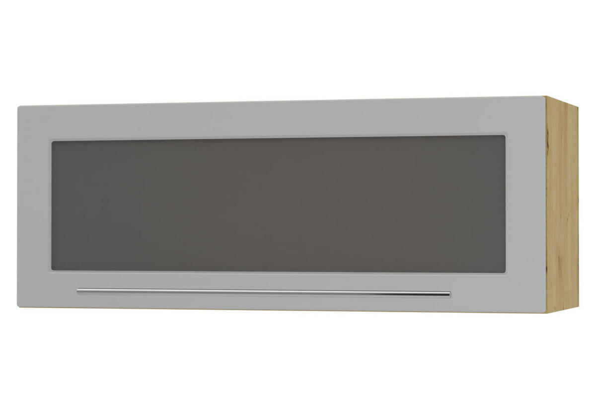KÜCHENHÄNGESCHRANK Kvantum W4BS/90-AV Dust Grey Matt / Eiche Artisan Matt 90 / 32,5 / 36cm - Eiche Artisan/Grau, Holz/Holzwerkstoff (90/36/32.5cm) - Feldmann-Wohnen