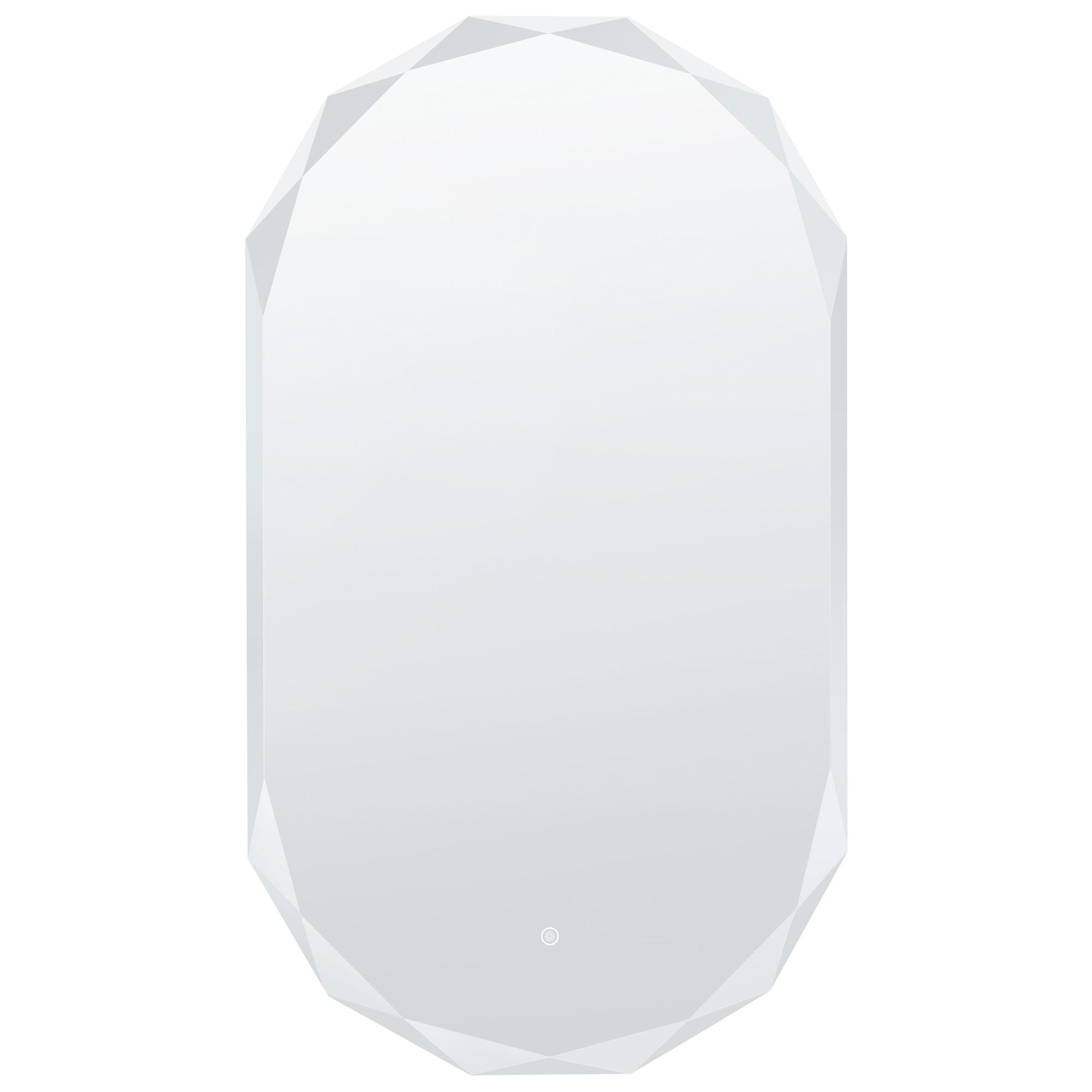 OGLINDĂ DE BAIE CU LED 62/110 cm albă Anizy