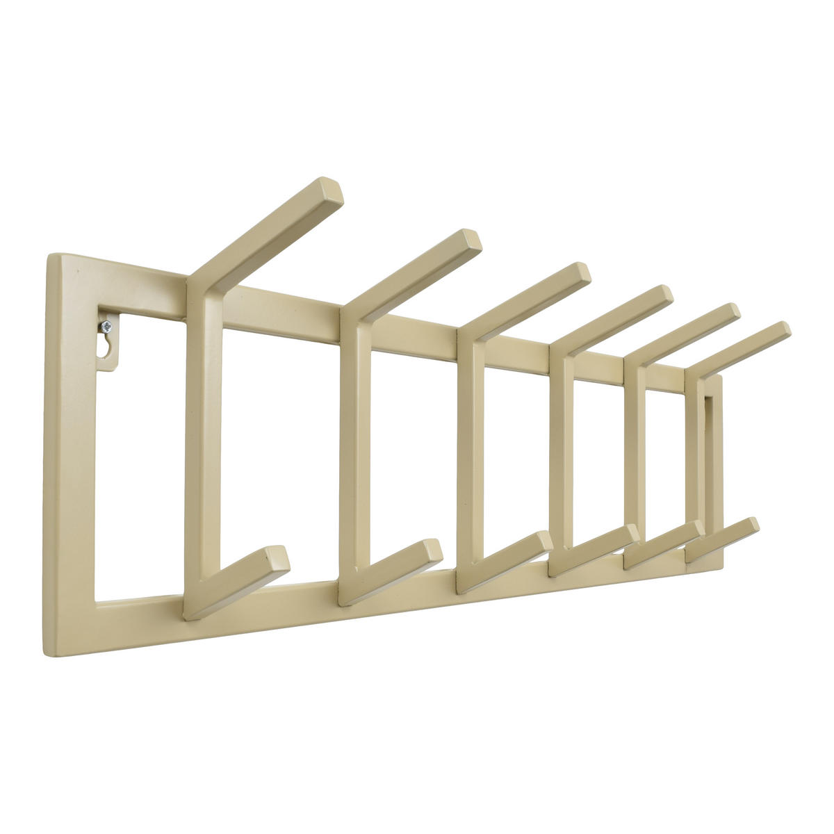 KLEIDERABLAGE Jaimy Beige - Beige, Metall (80/24/12cm) - LOFT42