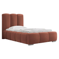 POLSTERBETT Wizko 90 - Chromfarben/Bronzefarben, Holz/Metall (90/200cm) - MIRJAN24