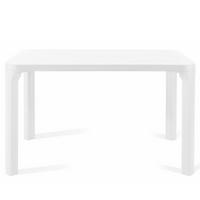 GARTENTISCH LEOPSI, Weiß - Weiß, Kunststoff (80/120/72cm) - KONSIMO®