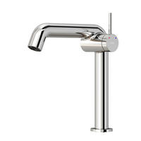 WASCHTISCHARMATUR Ventilkernzertifizierung Chrom 15cm - Chromfarben, Metall (20/7.6/22.2cm) - EMKE