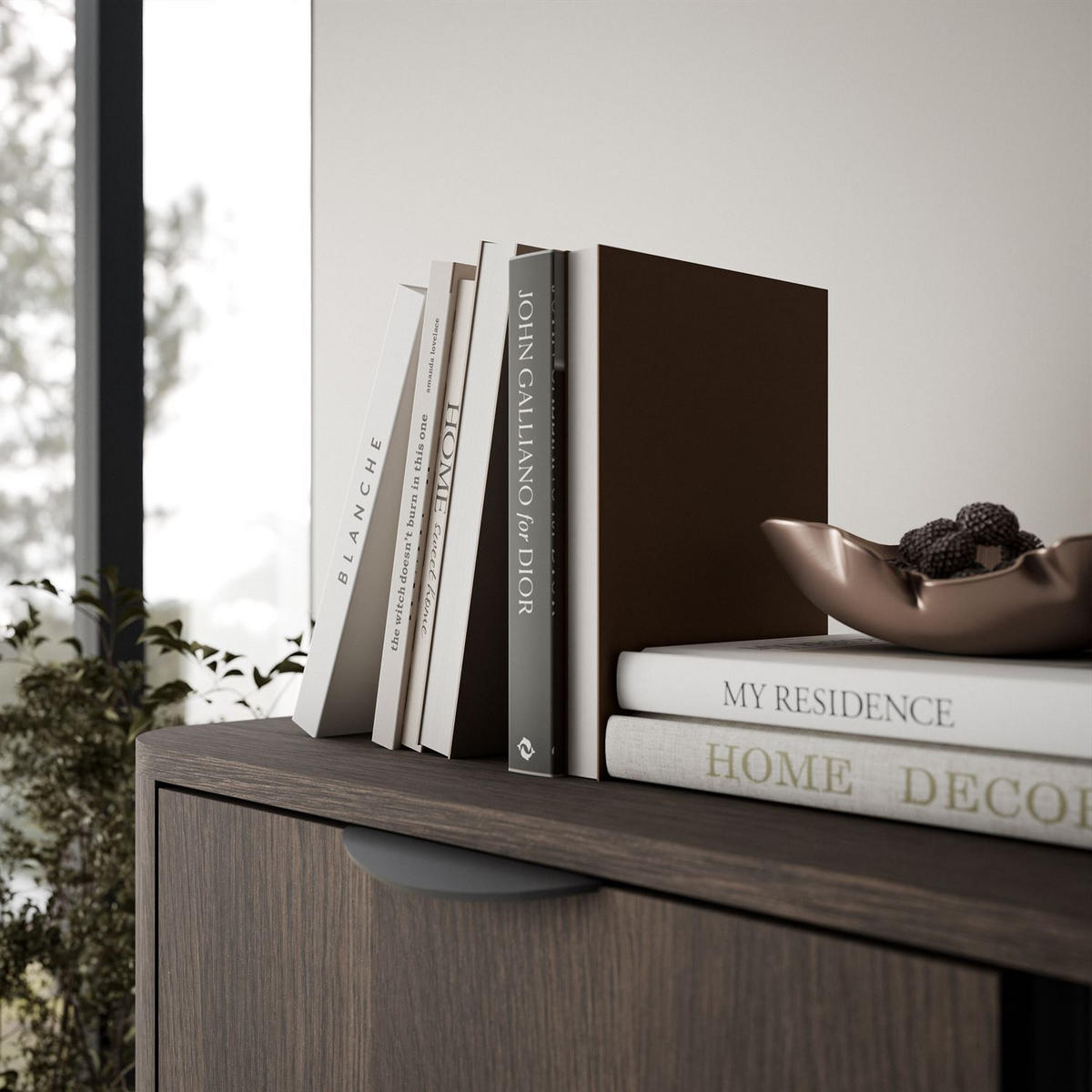 HIGHBOARD TWILIGHT 2D - Eichefarben, Holzwerkstoff (113/134/38cm) - Lookway