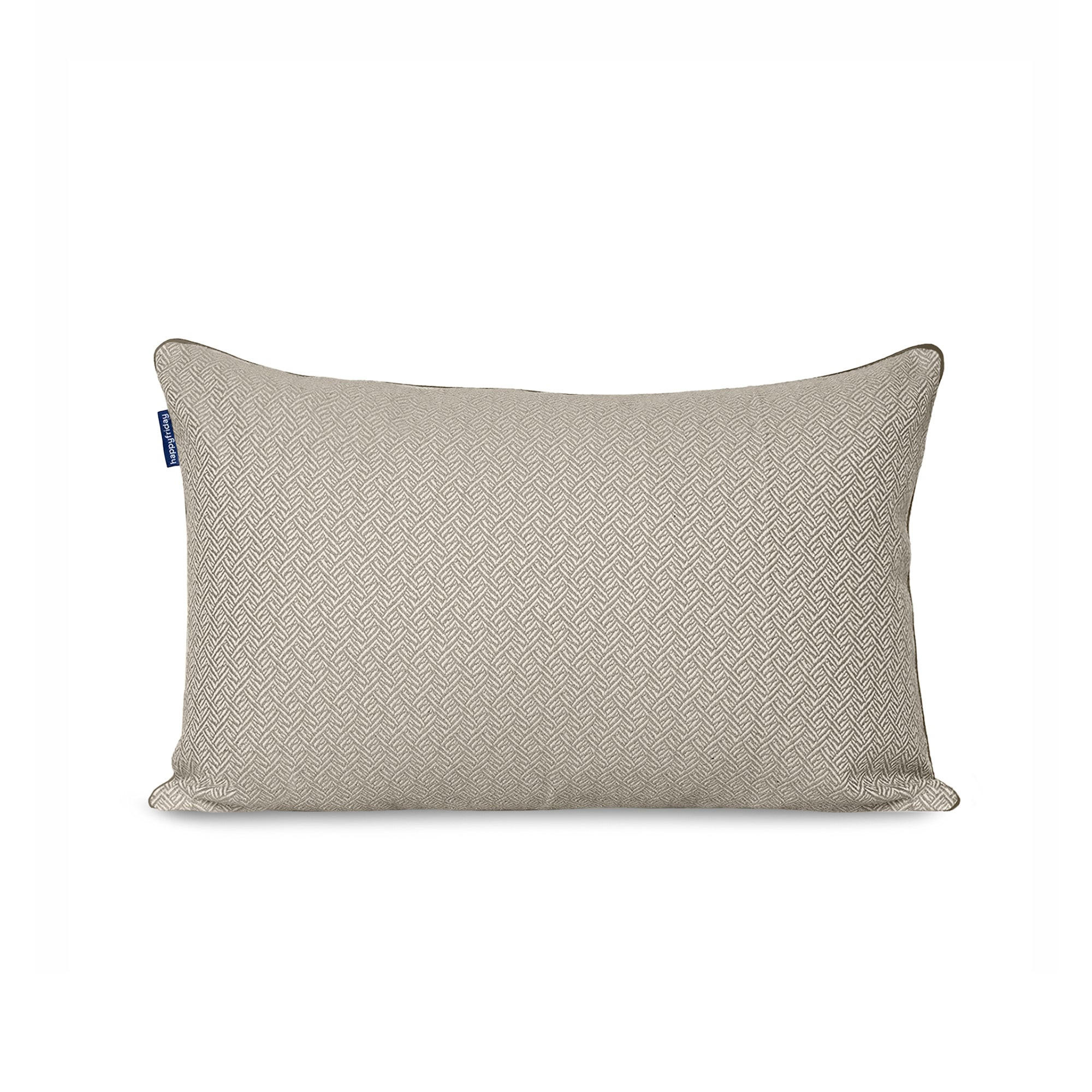 KISSENBEZUG dekorativ herringbone 60x40 cm beige - Beige, Textil (40/60cm) - Happy Friday