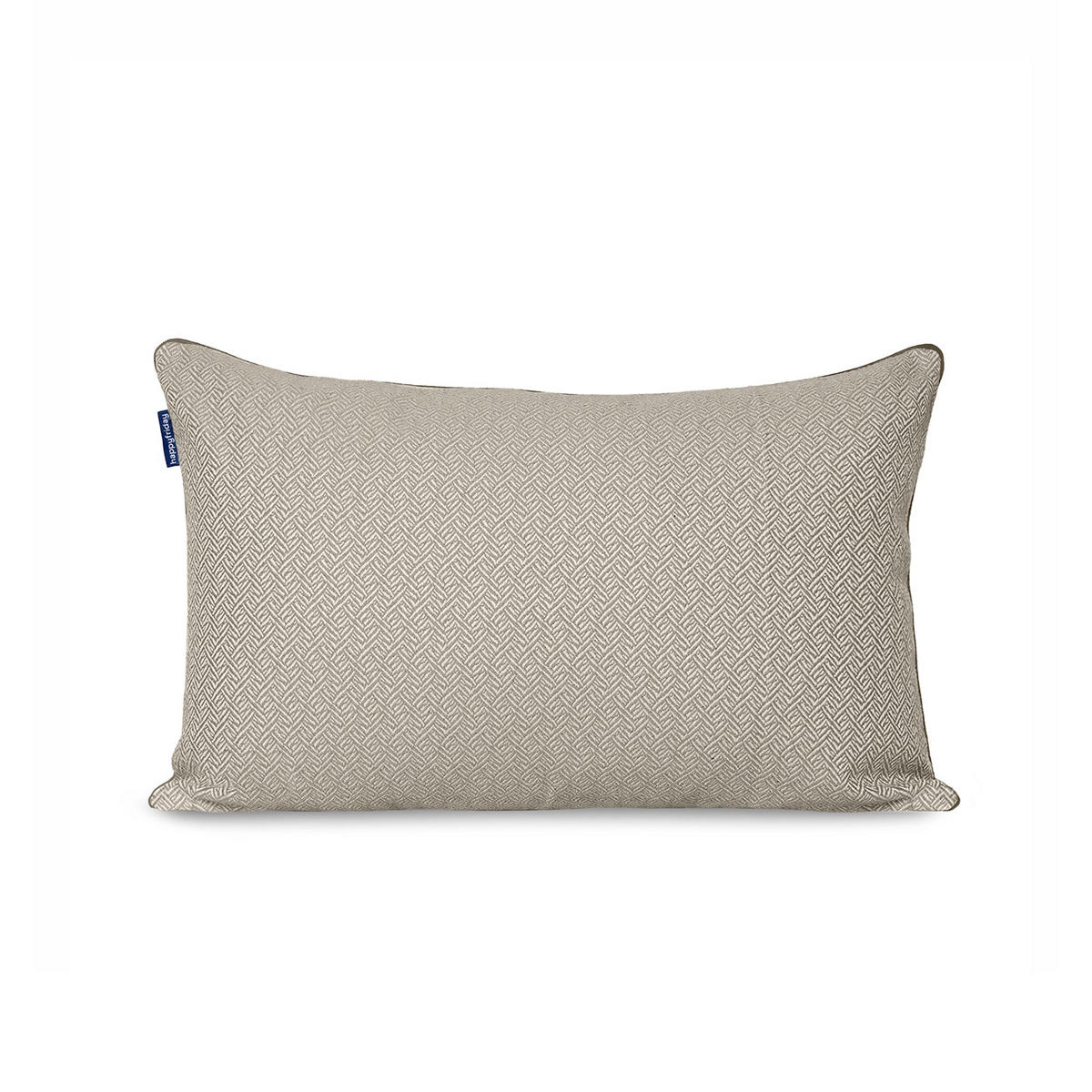 KISSENBEZUG dekorativ herringbone 60x40 cm beige - Beige, Textil (40/60cm) - Happy Friday