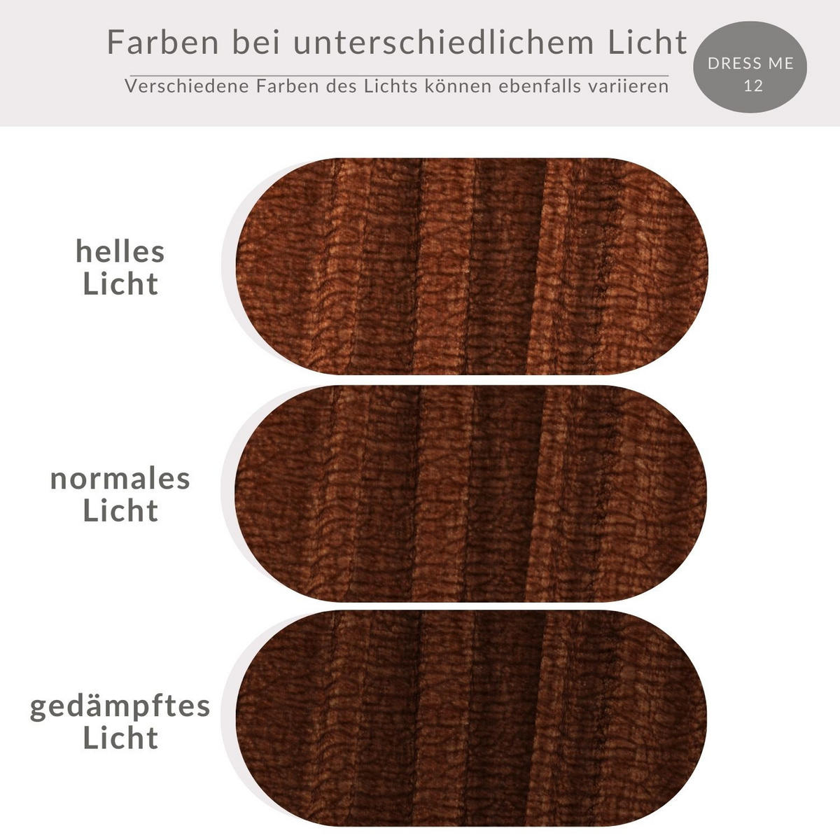 POUF L Zanzibar Dunkelorange Chenille - Dunkelorange/Schwarz, Holz/Holzwerkstoff (110/37/110cm) - Maison de Reve
